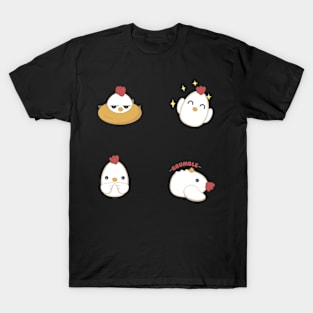 Chicken Jr Sticker Pack T-Shirt